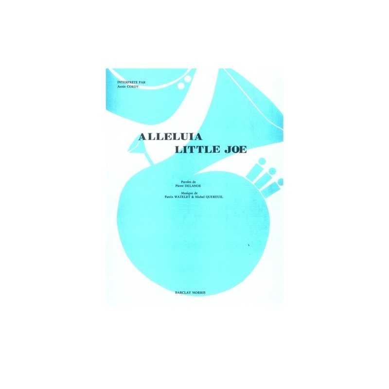 Sheet music ALLELUIA LITLLE JOE Annie CORDY