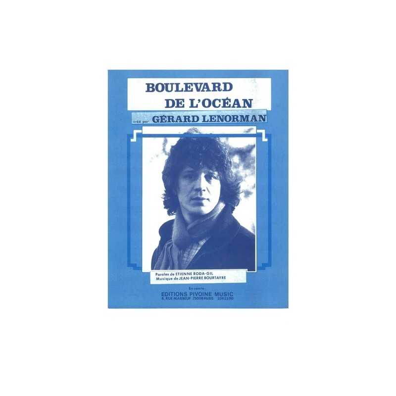 Partition BOULEVARD DE L'OCÉAN Gérard LENORMAN