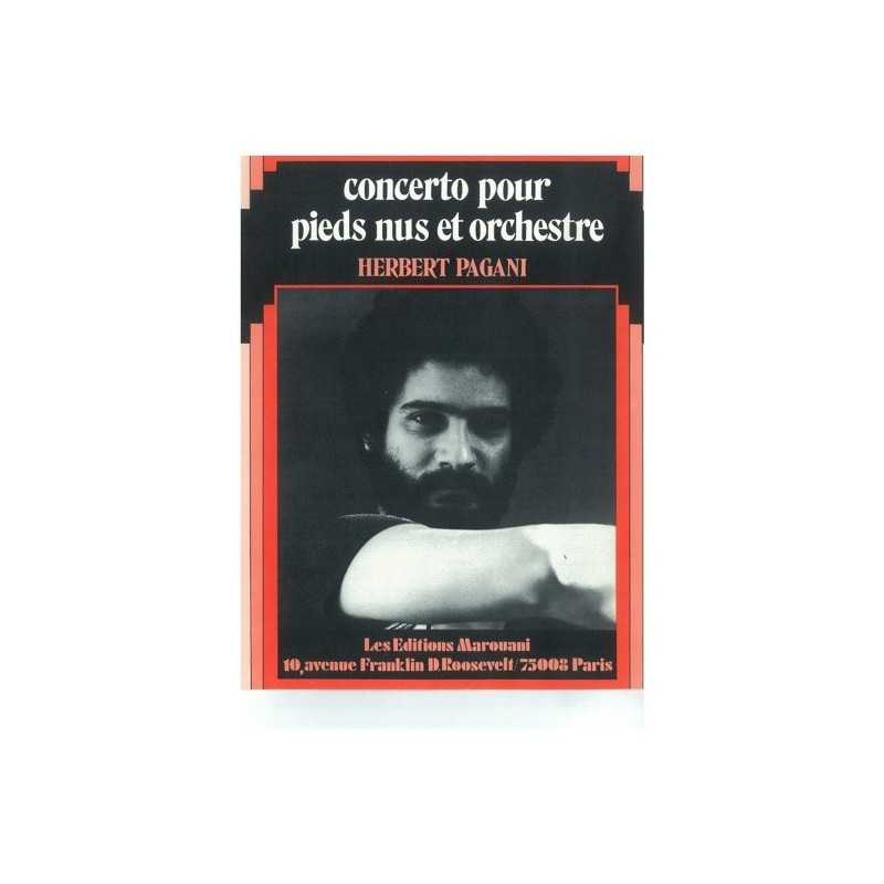 Partition CONCERTO POUR PIEDS NUS ET ORCHESTRE Herbert PAGANI pdf