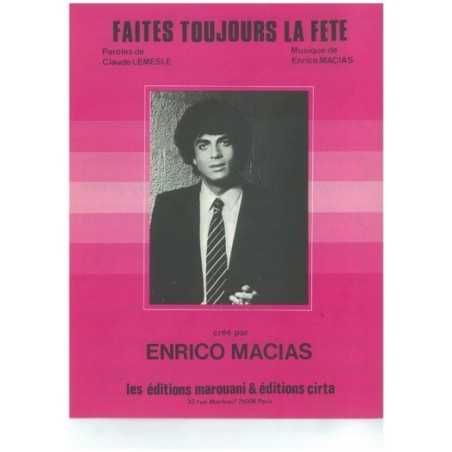 FAITES TOUJOURS LA FÊTE