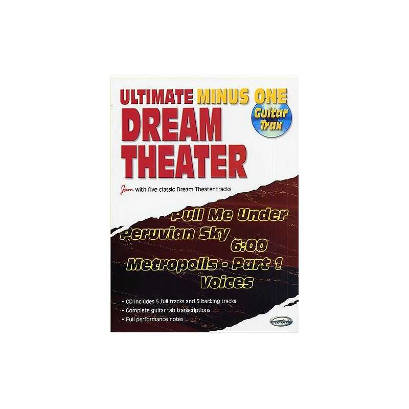 ULTIMATE MINUS ONE - DREAM THEATER (+CD)