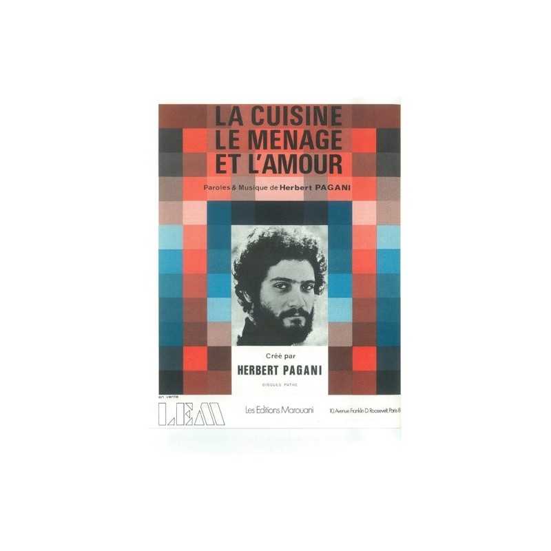 Partition LA CUISINE LE MÉNAGE ET L'AMOUR Herbert PAGANI