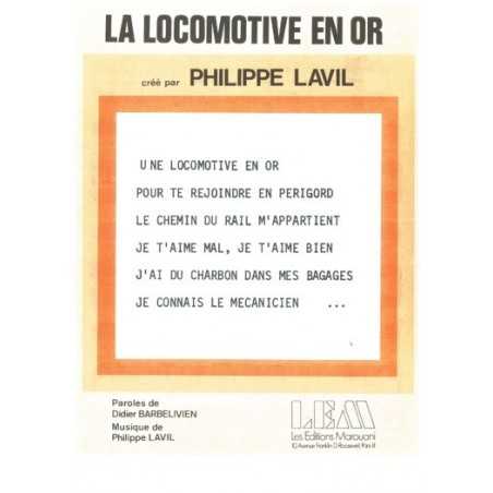 LA LOCOMOTIVE EN OR