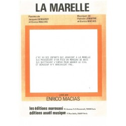 Partition LA MARELLE Enrico MACIAS pdf