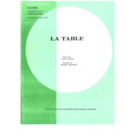 LA TABLE