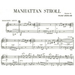 Partition MANHATTAN STROLL Michel LEGRAND