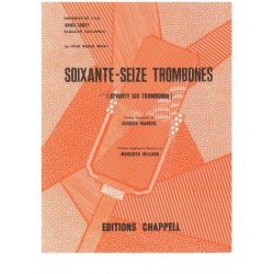 Sheet music SOIXANTE-SEIZE TROMBONES Annie CORDY PDF