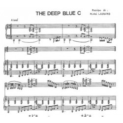 Partition THE DEEP BLUE C Michel LEGRAND