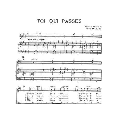 TOI QUI PASSES