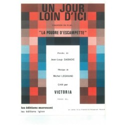 Partition UN JOUR LOIN D'ICI VICTORIA pdf