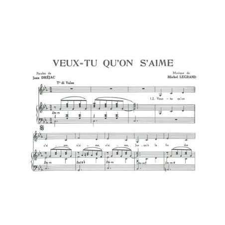 VEUX-TU QU'ON S'AIME