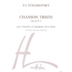 CHANSON TRISTE OP.40 N°2