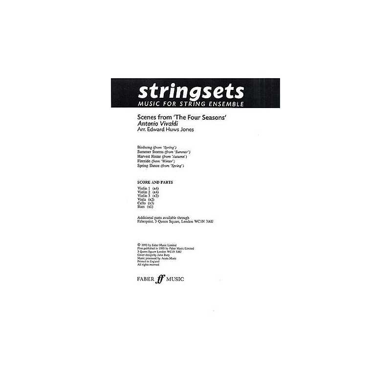 Stringsets: Scenes From The Four Seasons