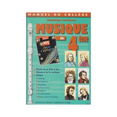 MUSIQUE EN 4ÈME - COLLÈGE
