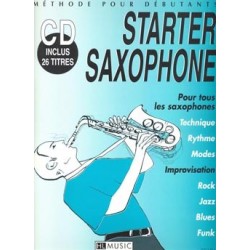 STARTER SAXOPHONE (+CD)