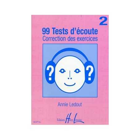 99 TESTS D'ECOUTE VOL.2 CORRIGÉS