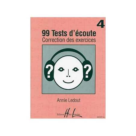 99 TESTS D'ECOUTE VOL.4 CORRIGÉS