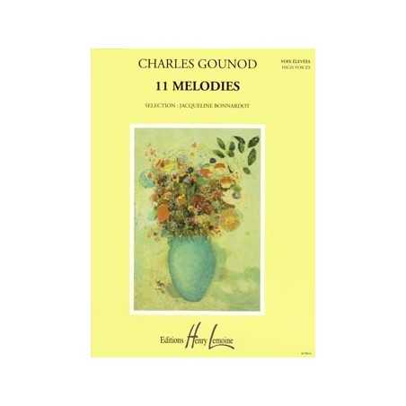 11 MÉLODIES (VOIX ÉLEVÉE ET PIANO)