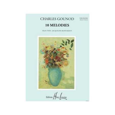 10 MÉLODIES (VOIX ÉLEVÉE ET PIANO)