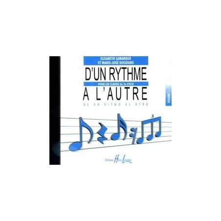 CD D'UN RYTHME À L'AUTRE 1