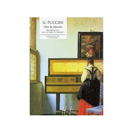 LA BOHÈME : VALSE DE MUSETTE