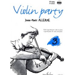 Partition VIOLIN PARTY VOL.3 Jean-Marc Allerme