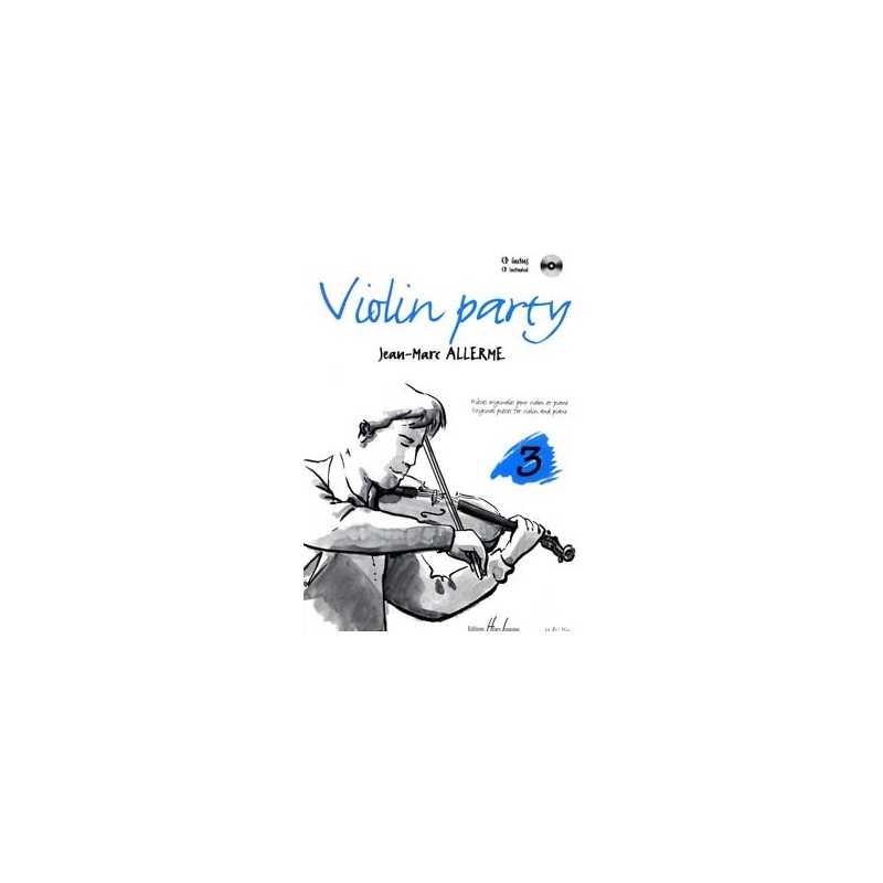 Partition VIOLIN PARTY VOL.3 Jean-Marc Allerme