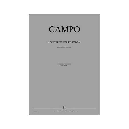 CONCERTO POUR VIOLON