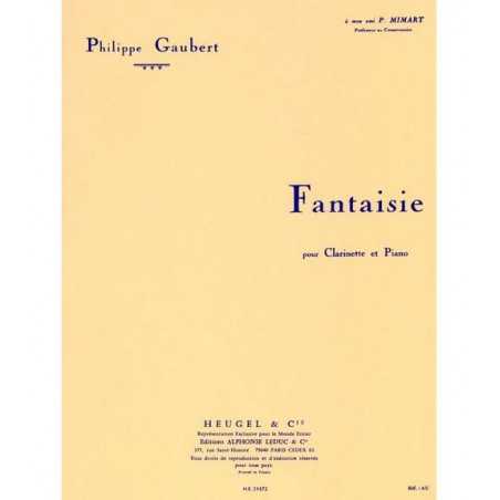 FANTAISIE POUR CLARINETTE ET PIANO