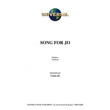 SONG FOR JO