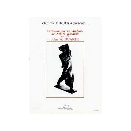 VARIATIONS SUR UN ANDANTE DE KOSHKIN