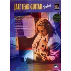 JAZZ LEAD GUITAR SOLOS (TAB + CD)