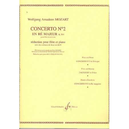 CONCERTO No2 EN RE MAJEUR K314 (flûte et piano)