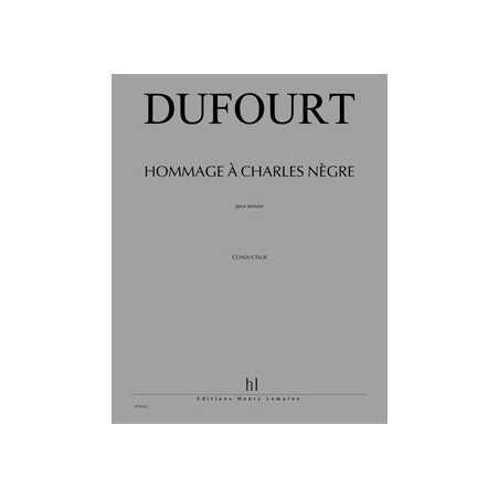 HOMMAGE À CHARLES NÈGRE