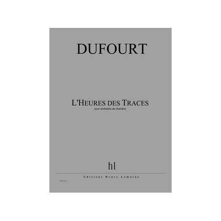 L'HEURES DES TRACES