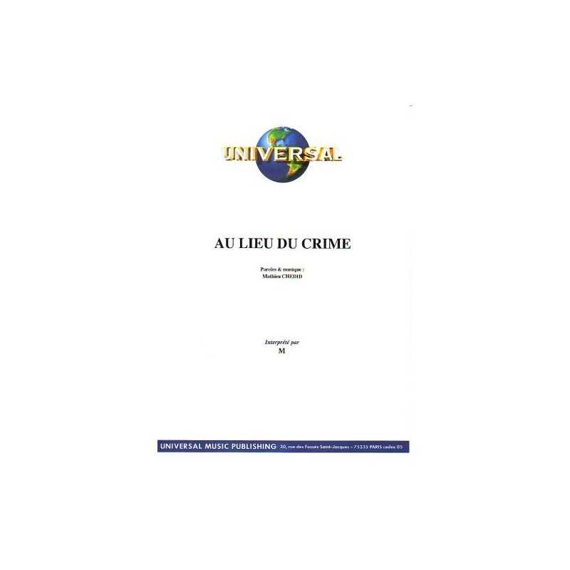 AU LIEU DU CRIME