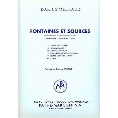 FONTAINES ET SOURCES
