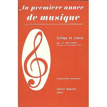 LA PREMIERE ANNEE DE MUSIQUE