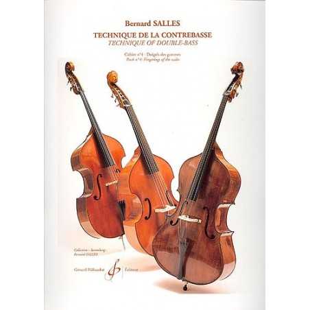 TECHNIQUE DE LA CONTREBASSE VOLUME 4 - DOIGTES DES GAMMES