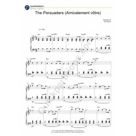 THE PERSUADERS (AMICALEMENT VÔTRE)
