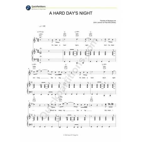 A HARD DAY'S NIGHT
