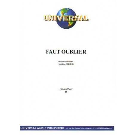 FAUT OUBLIER