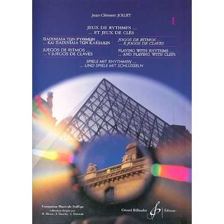 JEUX DE RYTHMES ET JEUX DE CLES - 6 LANGUES - IM1 - VOLUME 1