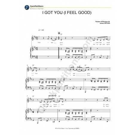 I GOT YOU (I FEEL GOOD)