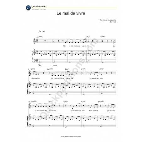 LE MAL DE VIVRE
