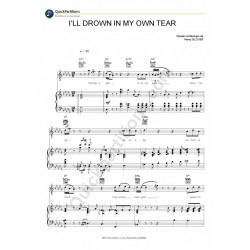 I'LL DROWN IN MY OWN TEAR