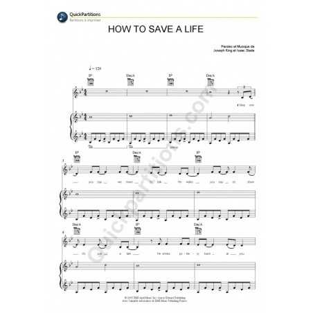HOW TO SAVE A LIFE