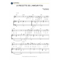 LA RECETTE DE L'AMOUR FOU