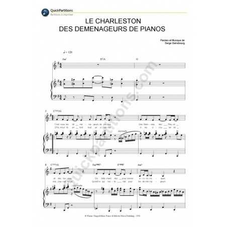 LE CHARLESTON DES DÉMÉNAGEURS DE PIANOS