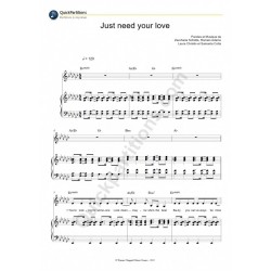 JUST NEED YOUR LOVE